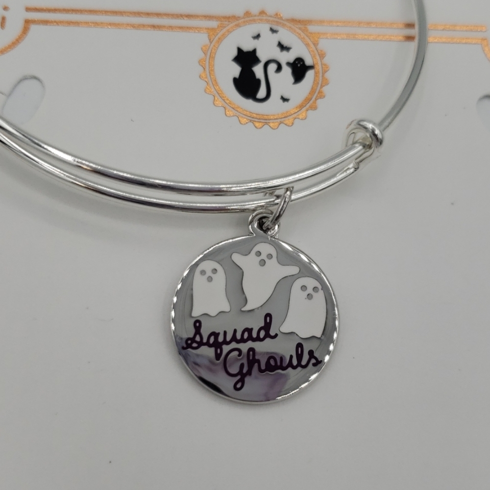 NWT Alex and Ani Squad Ghouls Bangle